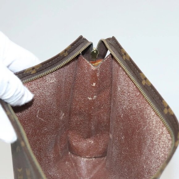 LOUIS VUITTON Monogram Poche Toilette 26 Pouch M47542 LV Auth 124470 - Picture 12 of 16